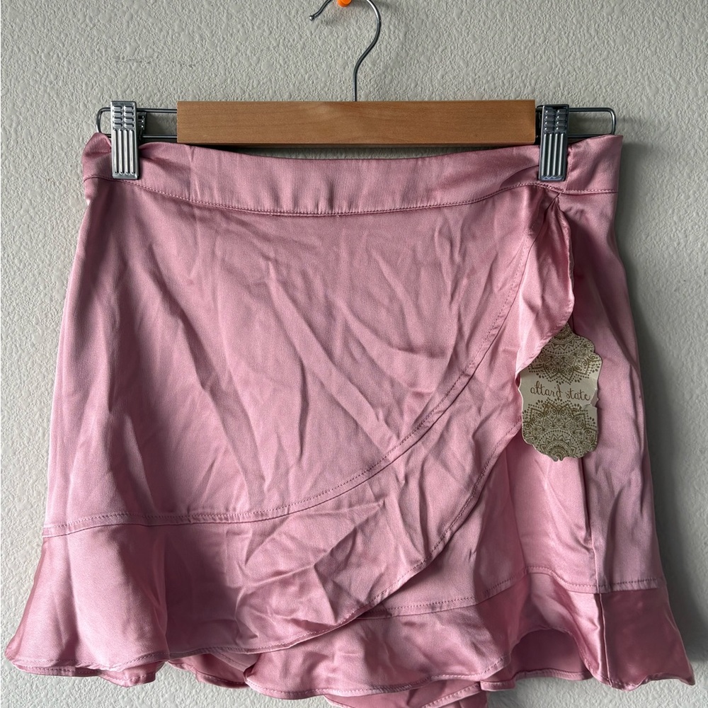 Altar'd State Blush Mini Skirt